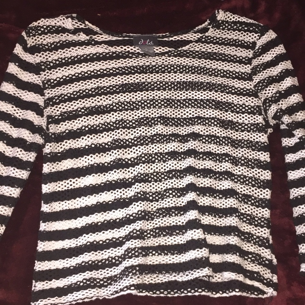 Black and White Long Sleeve